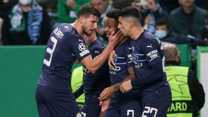 Man City crushes Sporting in CL round of 16’s first leg