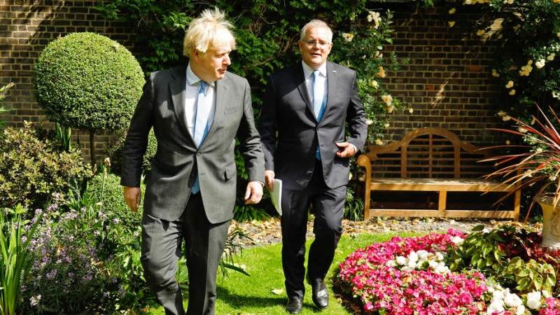 Johnson, Morrison talk bilateral relations