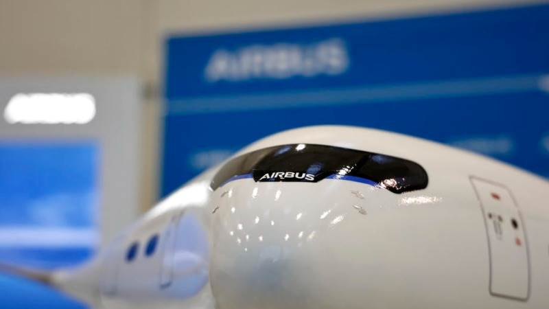 Airbus Q4 revenue down by 14% to €17 billion