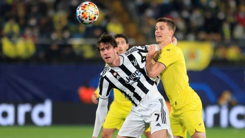 Villareal, Juventus draw in CL round of 16’s first leg