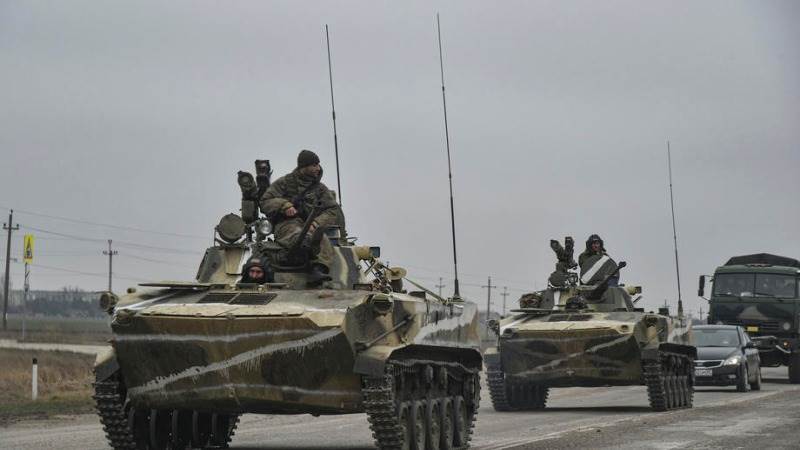 Russia takes control of first large Ukrainian city