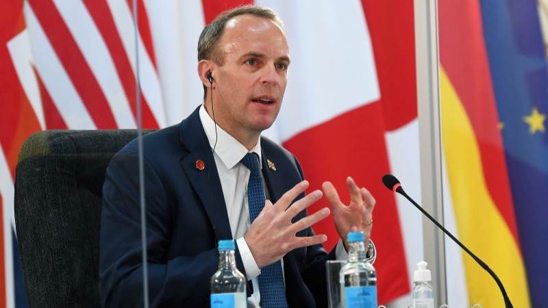 Raab: Putin risks prison for war crimes