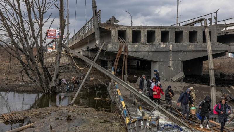 Infrastructure damage in Ukraine estimated at $10B