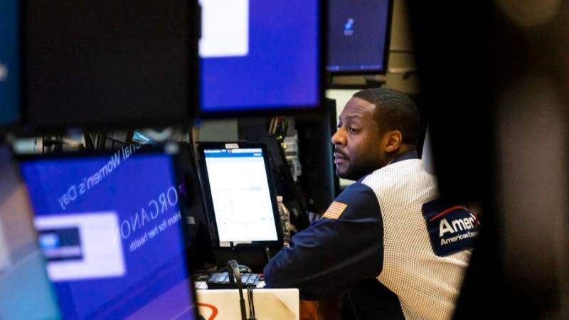 Wall Street turns positive, Dow up 150 points