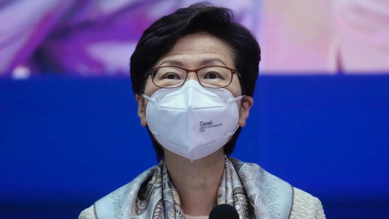 Lam urges HK population to get tested for COVID