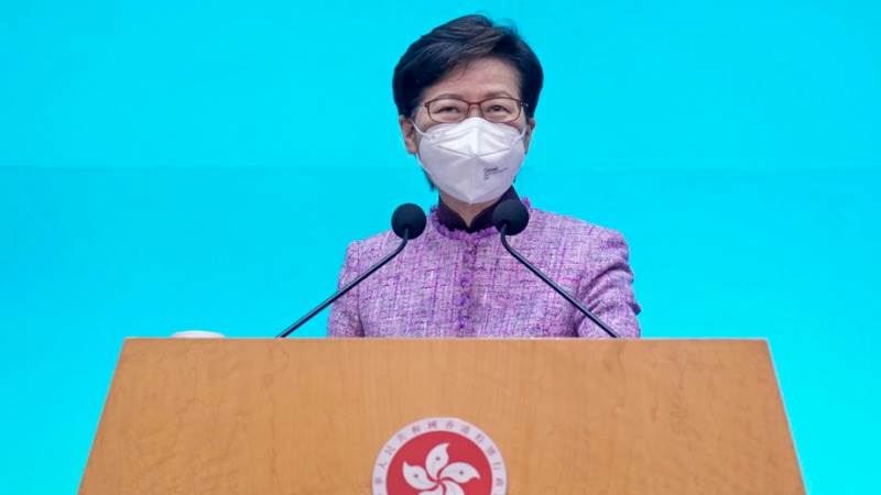 Lam won’t seek another term in Hong Kong gov’t