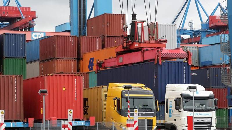 Germany’s trade surplus up to €11.5B in February