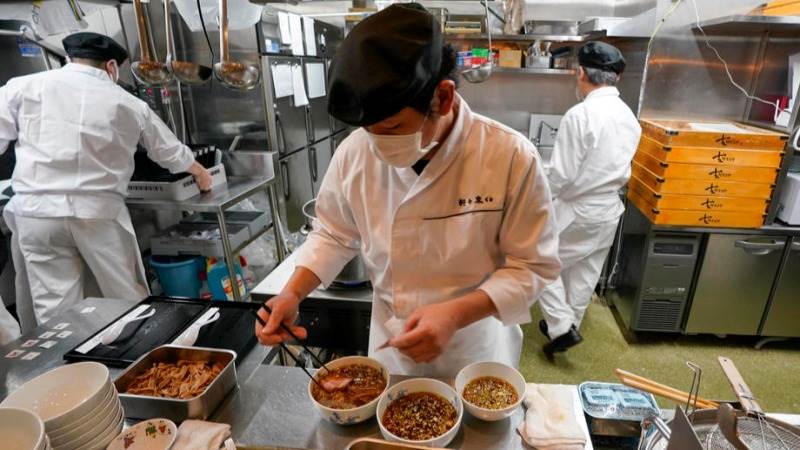 Japan’s services activity falls at softer pace in March