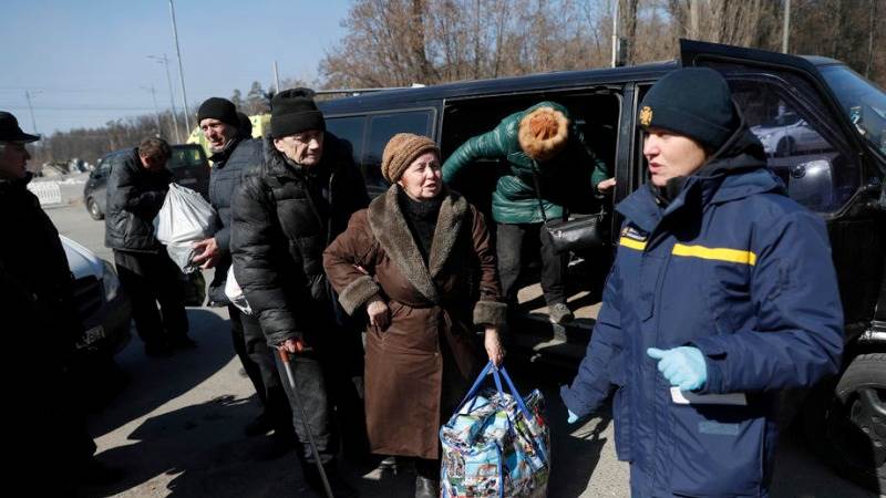 Nine humanitarian corridors in Ukraine open Sunday