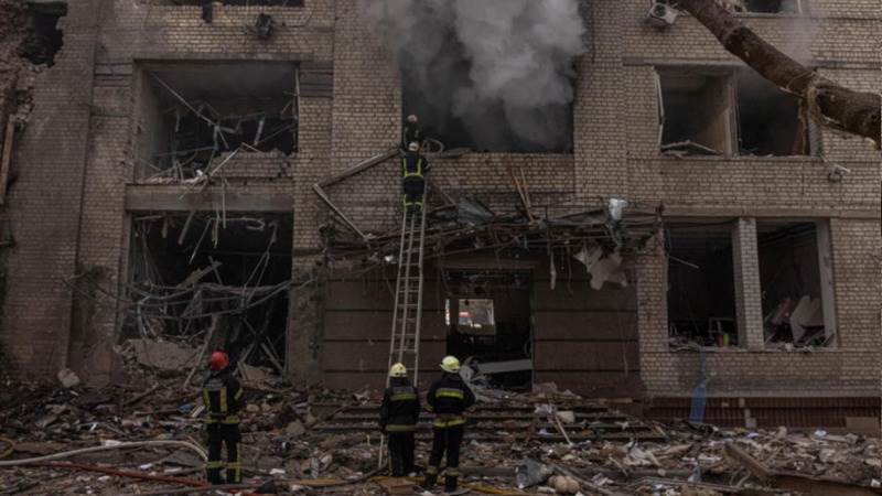 5 killed, 13 injured in shelling of Kharkiv