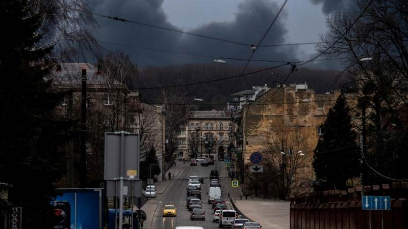 Governor: 6 killed, 8 injured in Lviv airstrike