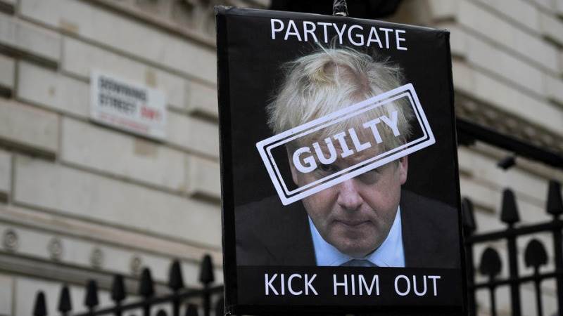 UK minister: Johnson to talk partygate this week