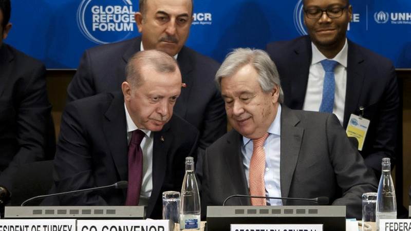 Guterres, Erdogan talk Ukraine, Jerusalem crisis