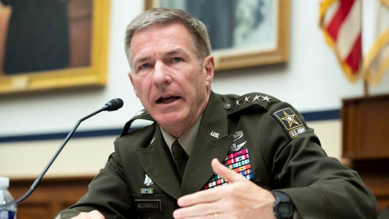 US Army Chief McConville tests positive for COVID-19