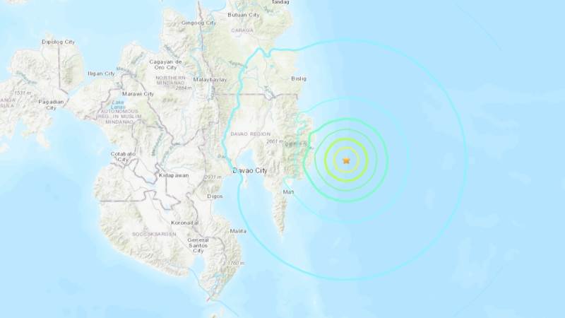 Philippines hit by 6.1-magnitude earthquake