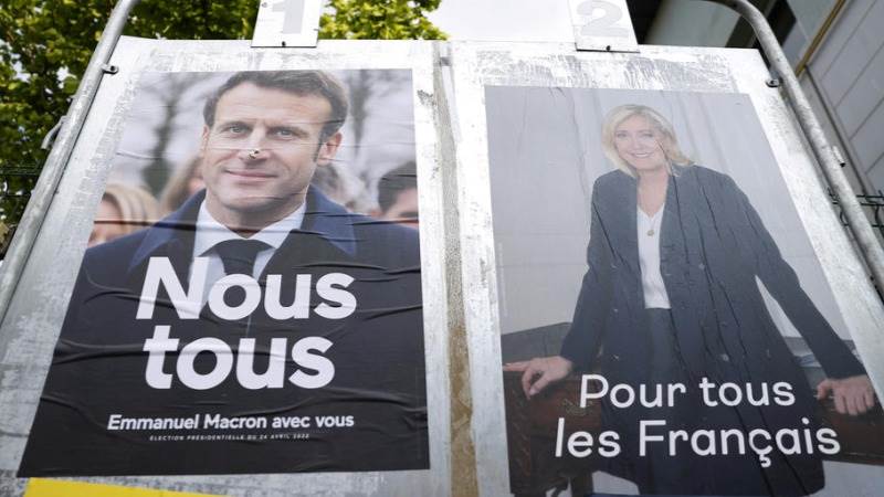 Macron, Le Pen face off in French election