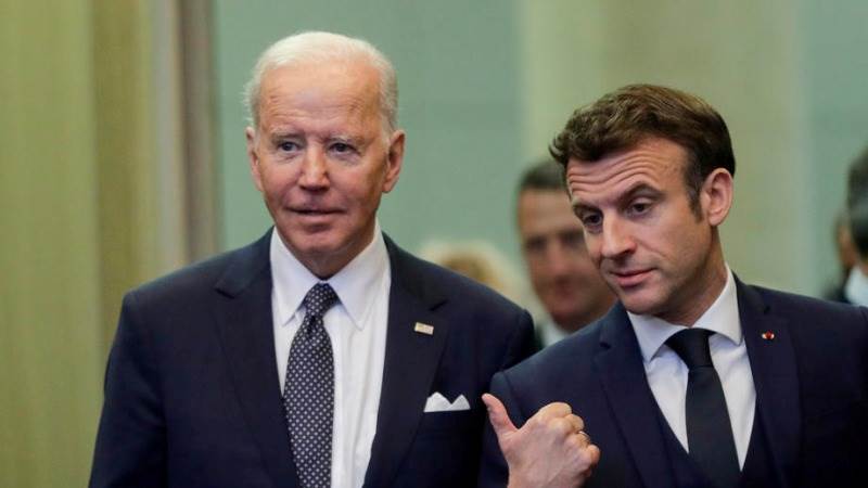 Biden, Macron to continue ‘working closely’ on Ukraine crisis