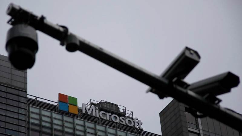 Microsoft up 5% premarket on upbeat results