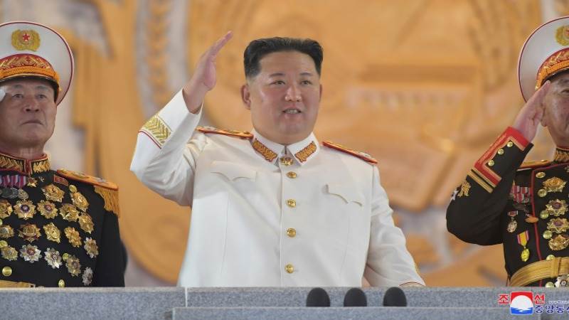 Kim Jong-un calls army to ‘bolster up its strength’ – state media