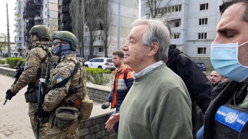 Guterres thinks Kiev attack not caused by his visit