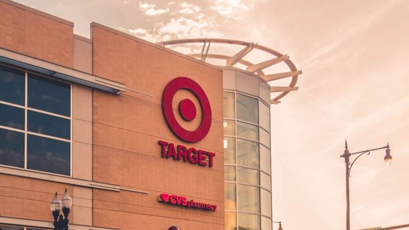 Target Q1 revenue up 4% to $25.2 billion, profit halves