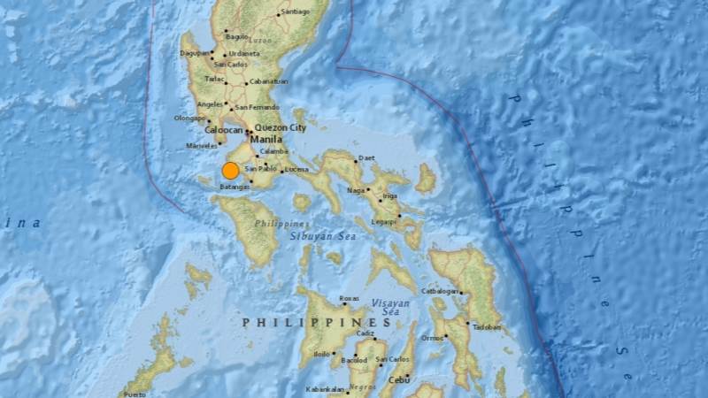 6.1-magnitude quake hits Philippines