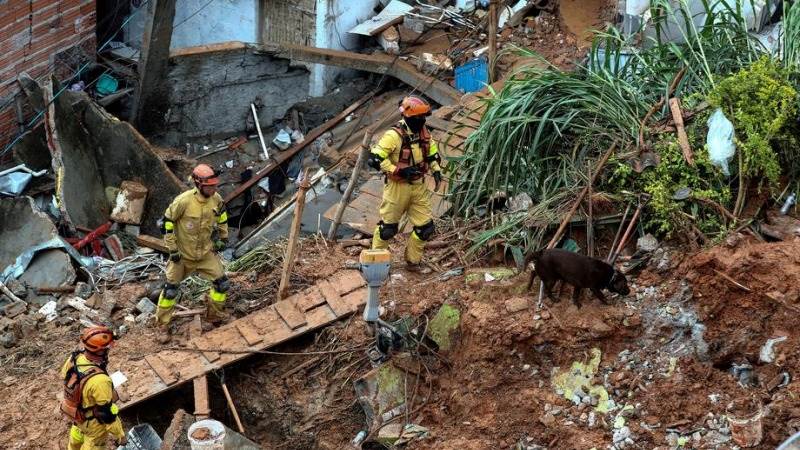 30 confirmed dead in heavy rains in Brazil