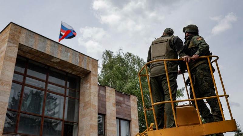 Russian forces marching toward Severodonetsk