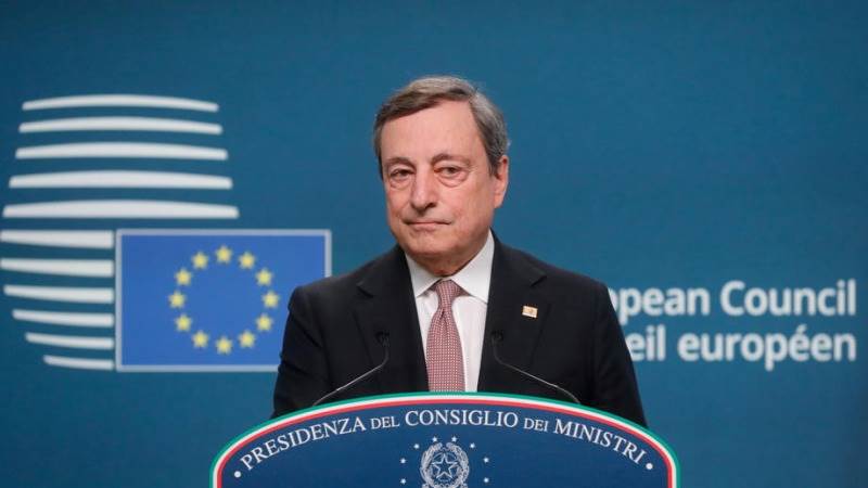 Draghi: Most major EU states against Ukraine membership