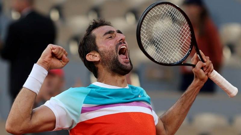 Cilic advances to French Open semi-final