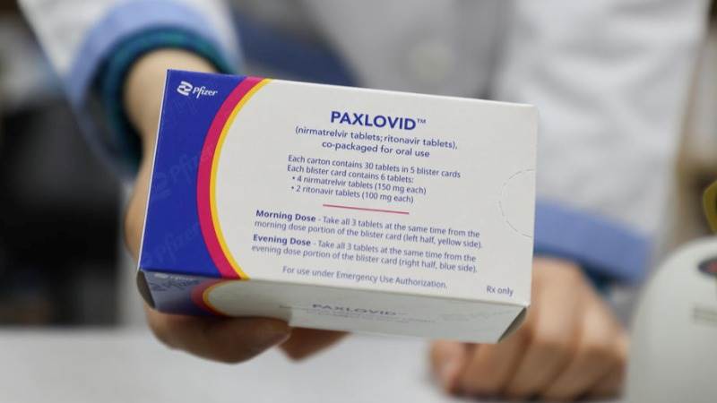 Pfizer’s Paxlovid lowers COVID risks in over 65s