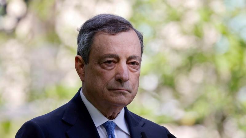 Draghi: Russian gas cuts are politically motivated