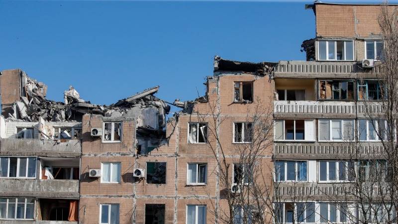 Missile attack on building in Odessa leaves 17 dead