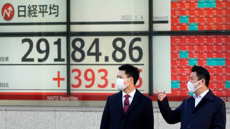 Asian markets mostly higher after data