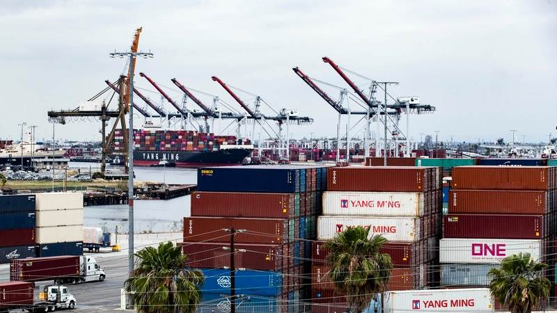 US trade deficit down to $85.5B in May