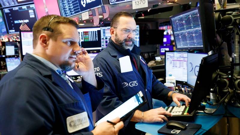 US opens higher with mixed recession signals