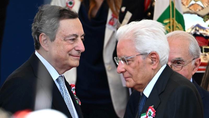 Italian president rejects PM Draghi’s resignation