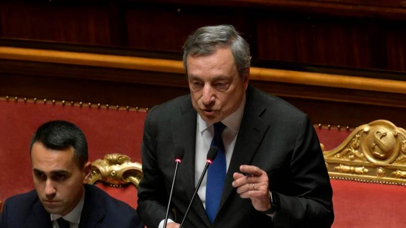 Italian PM Draghi resigns