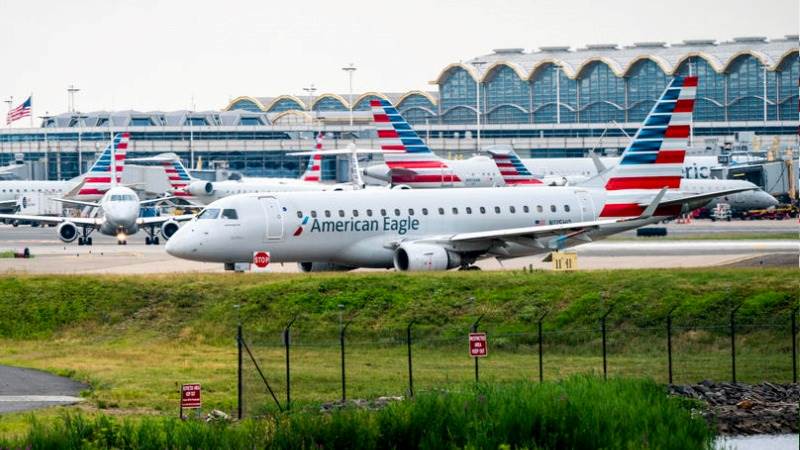 American Airlines’ Q2 revenue at $13.42B, up by 79.45%