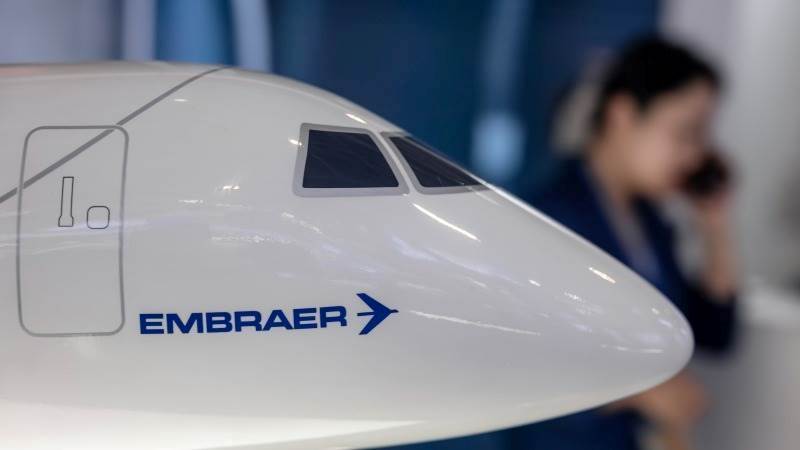 Embraer’s order backlog at $17.8 billion in Q2