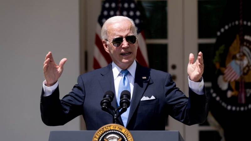 Biden repeats US not in recession