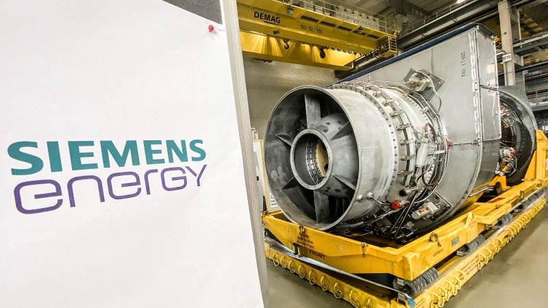 Nord Stream turbine still in Germany - Siemens Energy 
