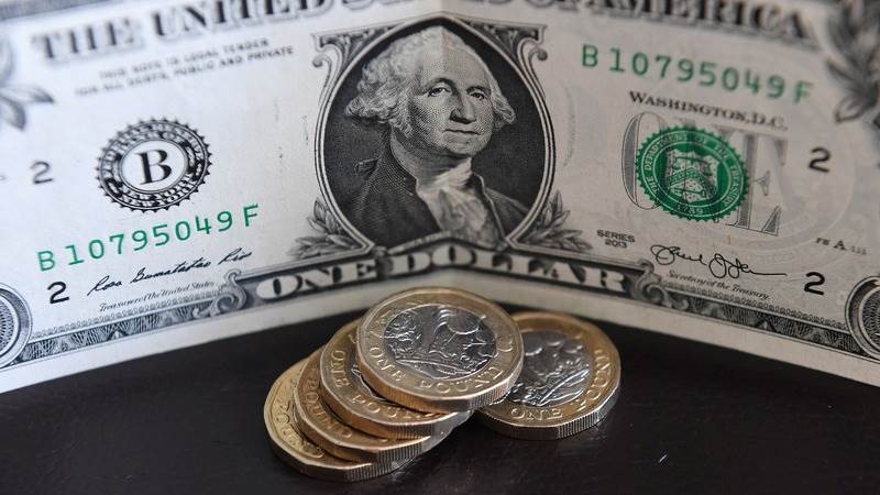 Dollar, euro rise against pound after data reports