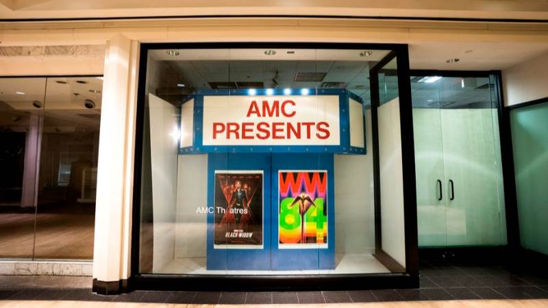 AMC’s shares fall by 35% as rival hints at bankruptcy filing