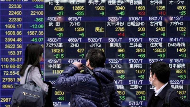 Japan’s Nikkei plummets 345 pts following economic data