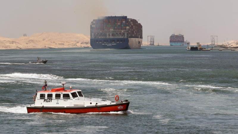 Ship stranded in Suez possibly struck – TankerTrackers