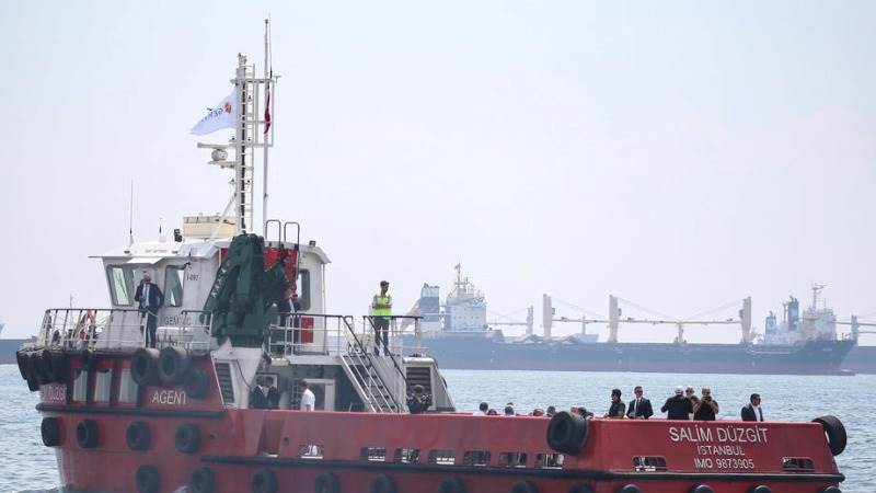 Nave di grano ucraina bloccata a Istanbul