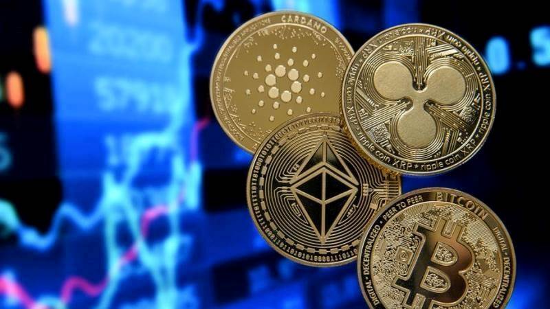 Cryptos surge, Bitcoin up over 5%