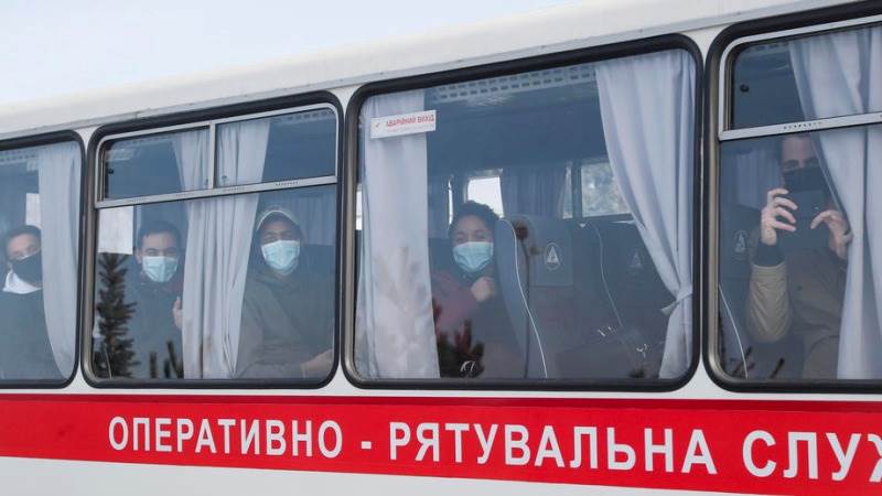 Civilians in Kharkiv told to evacuate to Russia