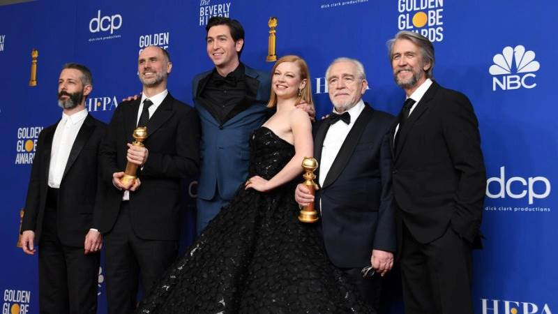 Succession wins Emmy for best drama series